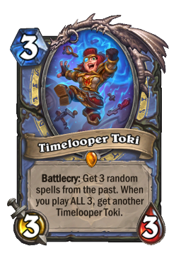 Timelooper Toki kártya