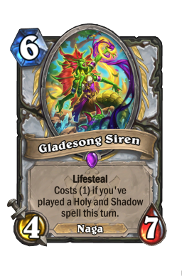 Gladesong Siren kártya
