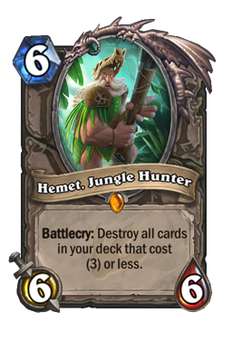 Hemet, Jungle Hunter Hearthstone kártya