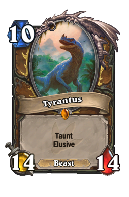 Tyrantus Hearthstone kártya