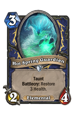 Hot Spring Guardian Hearthstone kártya