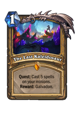 The Last Kaleidosaur Hearthstone kártya