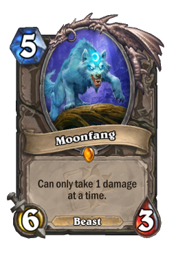 Moonfang Hearthstone kártya