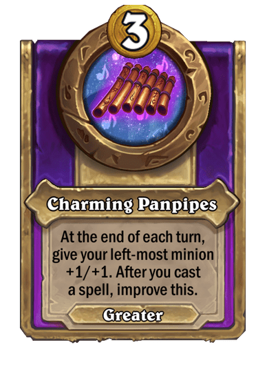 Charming Panpipes Hearthstone kártya