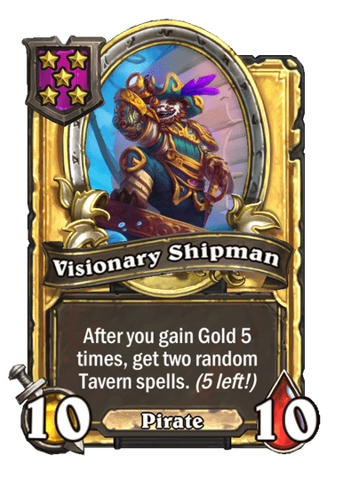 Visionary Shipman Hearthstone kártya