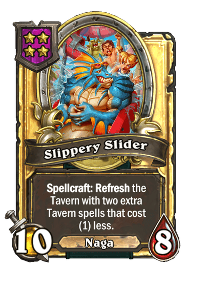Slippery Slider Hearthstone kártya