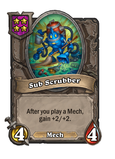 Sub Scrubber Hearthstone kártya