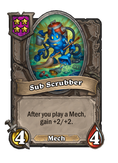 Sub Scrubber Hearthstone kártya