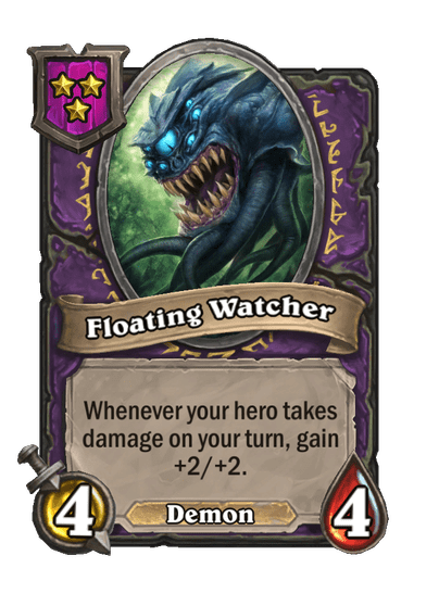 Floating Watcher Hearthstone kártya