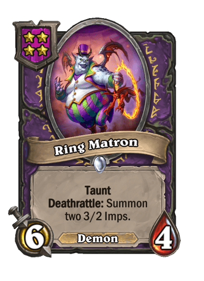 Ring Matron Hearthstone kártya