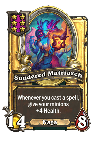 Sundered Matriarch Hearthstone kártya