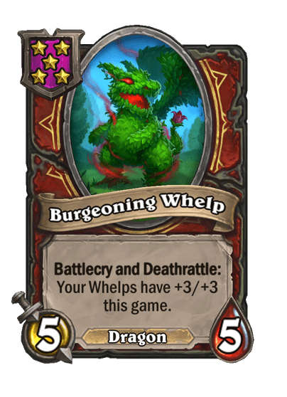 Burgeoning Whelp Hearthstone kártya