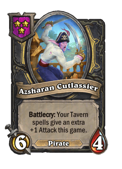 Azsharan Cutlassier Hearthstone kártya