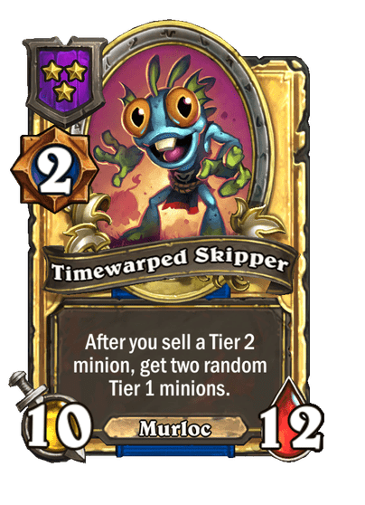 Timewarped Skipper Hearthstone kártya