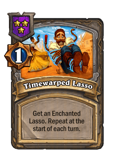 Timewarped Lasso Hearthstone kártya