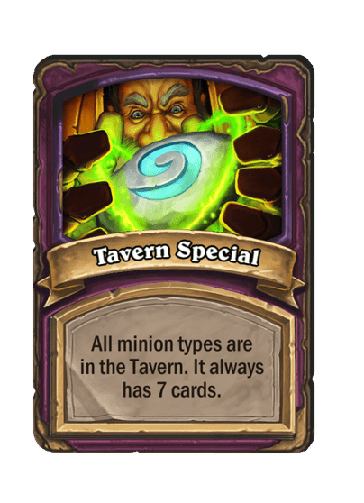 Tavern Special