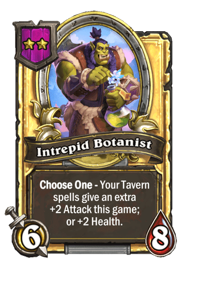 Intrepid Botanist Hearthstone kártya
