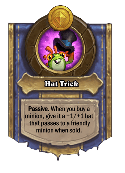 Hat Trick Hearthstone kártya