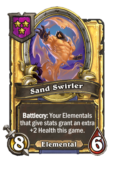 Sand Swirler Hearthstone kártya