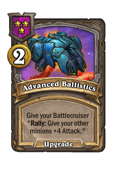 Advanced Ballistics Hearthstone kártya