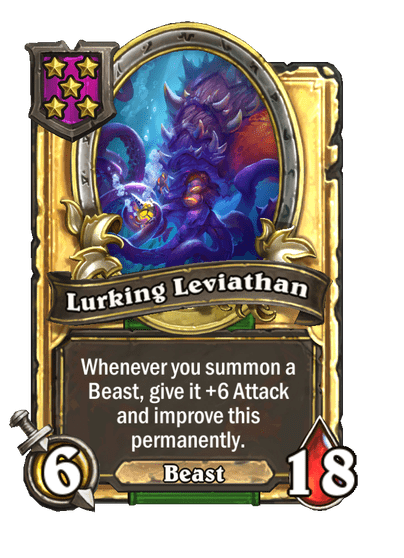 Lurking Leviathan Hearthstone kártya