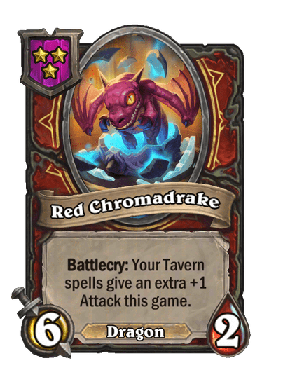 Red Chromadrake Hearthstone kártya