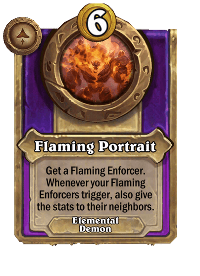 Flaming Portrait
