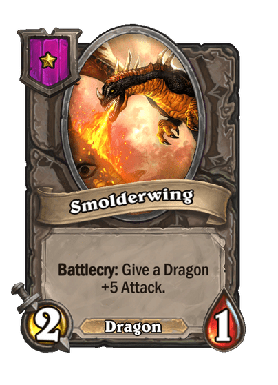 Smolderwing Hearthstone kártya