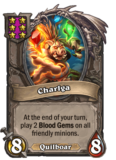 Charlga Hearthstone kártya