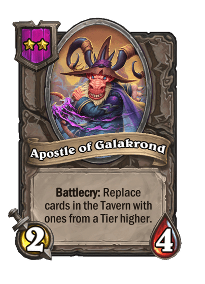 Apostle of Galakrond Hearthstone kártya