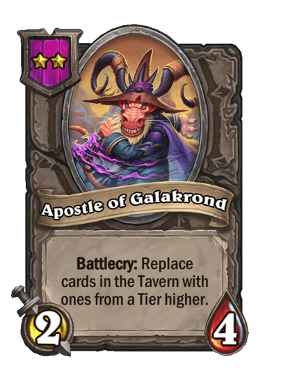Apostle of Galakrond Hearthstone kártya