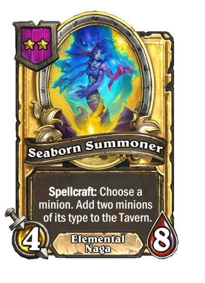 Seaborn Summoner Hearthstone kártya