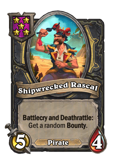 Shipwrecked Rascal Hearthstone kártya