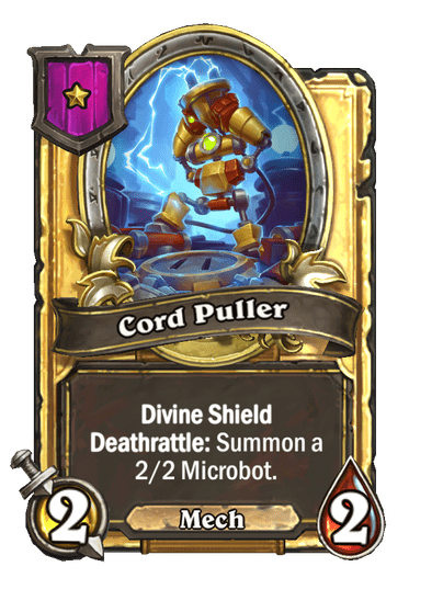 Cord Puller Hearthstone kártya