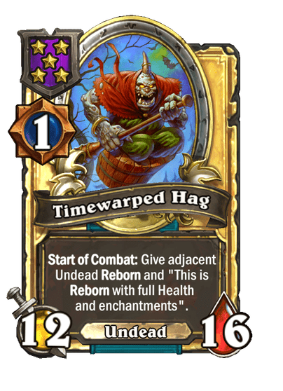 Timewarped Hag Hearthstone kártya