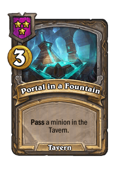 Portal in a Fountain Hearthstone kártya