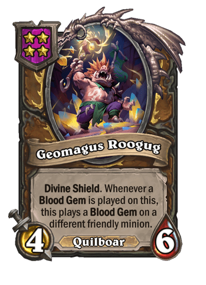 Geomagus Roogug Hearthstone kártya