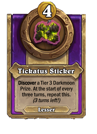 Tickatus Sticker
