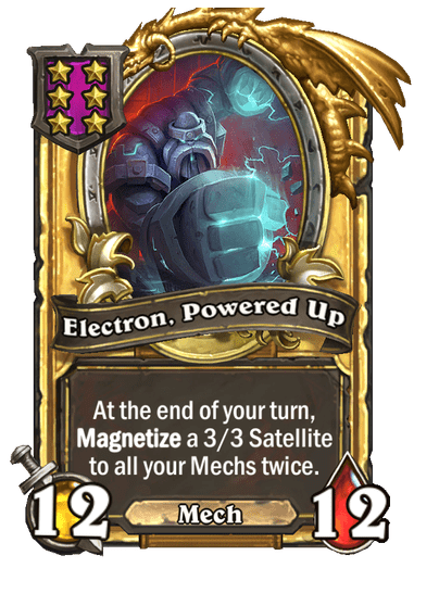 Electron, Powered Up Hearthstone kártya