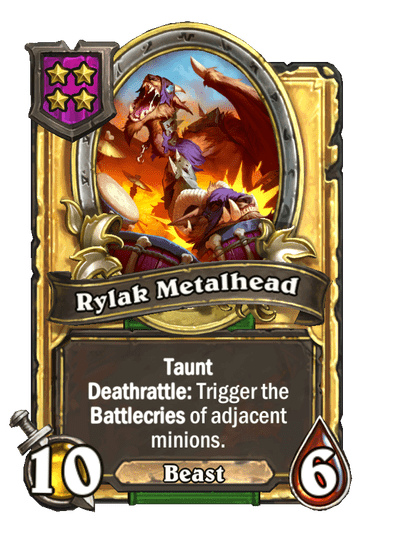 Rylak Metalhead Hearthstone kártya