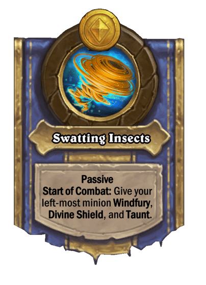 Swatting Insects Hearthstone kártya