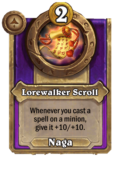 Lorewalker Scroll