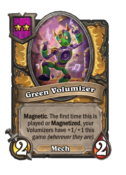 Green Volumizer Hearthstone kártya