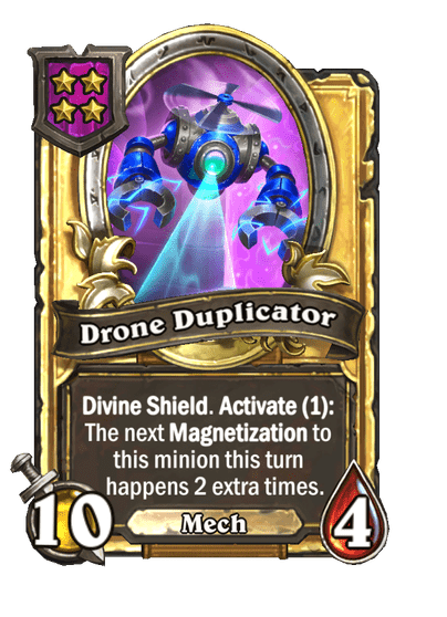 Drone Duplicator Hearthstone kártya