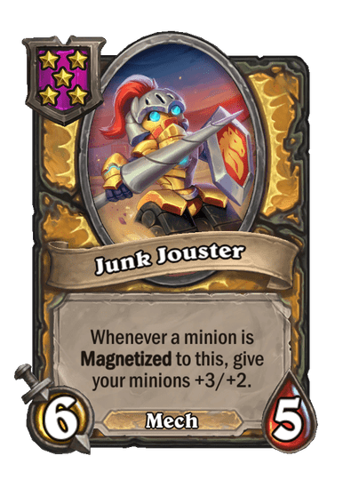 Junk Jouster Hearthstone kártya