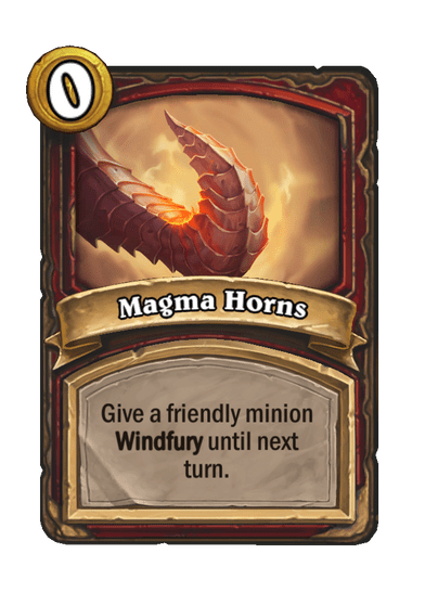 Magma Horns Hearthstone kártya