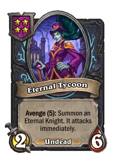Eternal Tycoon Hearthstone kártya