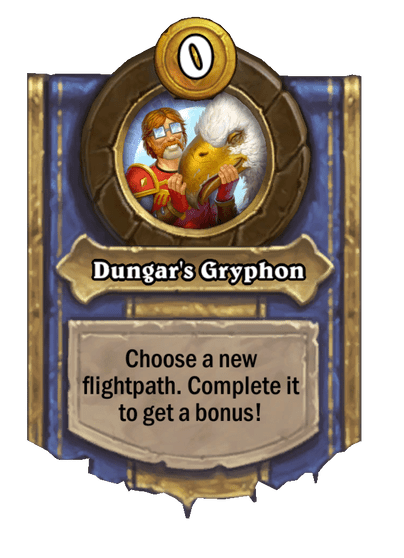 Dungar's Gryphon Hearthstone kártya