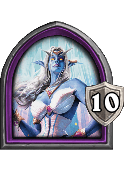 Queen Azshara Hearthstone kártya