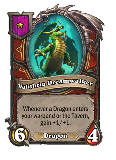 Valithria Dreamwalker Hearthstone kártya